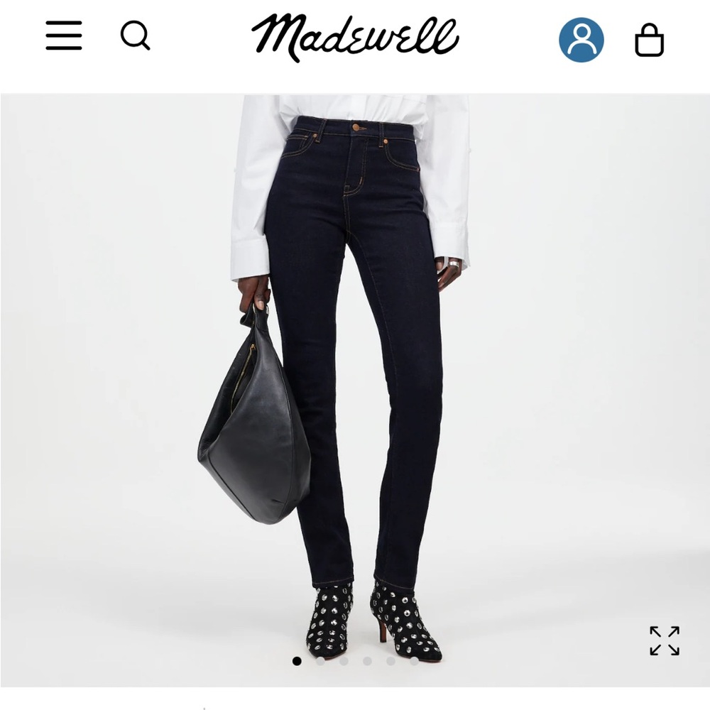 Stovepipe Jeans in Black